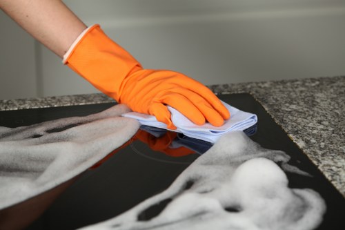 Corrective action being arranged after a cleaning complaint is assessed