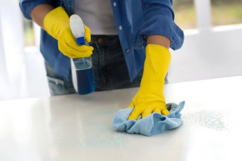 Local Bayswater cleaners preparing a property for final handover
